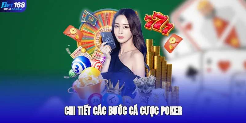 Chi tiết các bước cá cược Poker tại nhà cái uy tín hàng đầu Bet168